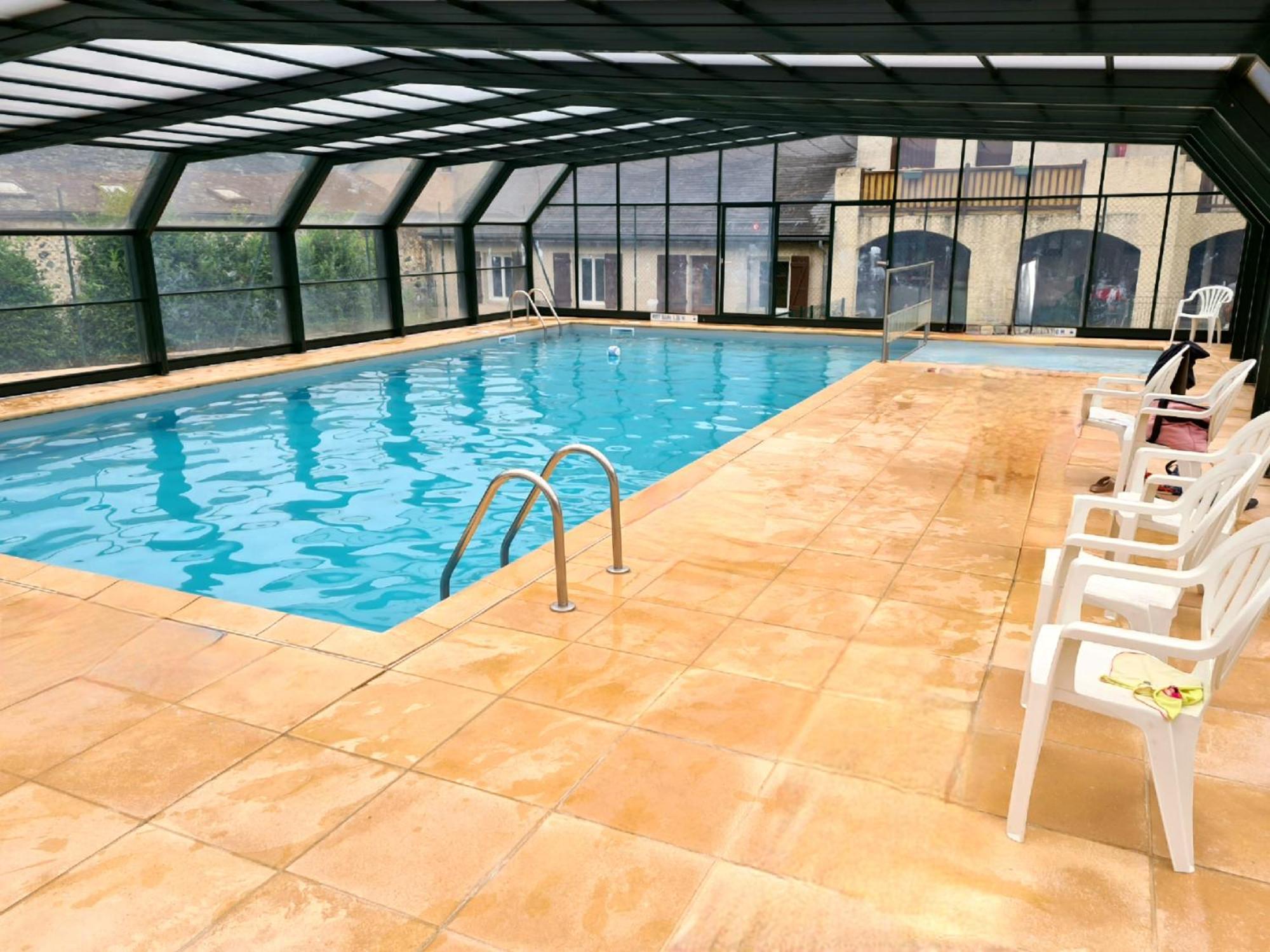 Escapade Montagne En Famille, Appartement Cosy Avec Piscine Couverte Bielle 외부 사진